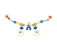 Chaine de Poussette Pirate en bois avec clips Heimess