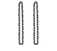 Chaîne De Rechange For Mini-tronçonneuse 6 Pouces - Pas De 1/4 Po, Calibre 0,043 Po, 37 Maillons D'entraînement For La Coupe Du Bois, Pièces De Rechange For Tronçonneuse(2PCS)