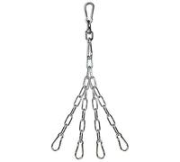 Chaîne de sac de boxe, chaîne de suspension en acier inoxydable | Crochets en métal robuste, cintre pour sac de frappe, chaînes suspendues, crochets de chaînes suspendues, rotation à 360 degrés pour