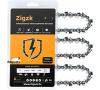 Chaine de Scie a Perche Portland 8 Pouces, Compatible avec Harbor Freight 56808, 68862, 62896, 63190, Scie Electrique 9.5 Pouces 6.5 AMP, Sun Joe, Greenworks 29072, Oregon S33 (3 Chaines)