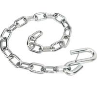 Chaîne de sécurité pour remorque Chaînes lourdes 3500 lbs avec double ressort -Clips Crochets Câbles de remorquage pour camping-cars