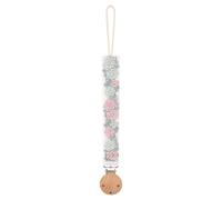 Chaîne de sucette pour nourrissons Porte-sucette confortable pour bébé Laisse Attache de jouet sécurisée Lanière Sangle de prévention des chutes Chaîne de sucette pour bébé