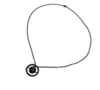 Chaîne de taille avec pendentif Saturnes noires inspirées des étoiles - Bijou de corps en alliage léger - Accessoire de ceinture pour homme et femme - Anti-oxydation
