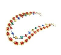 Chaîne de taille élégante avec pierres précieuses et décoration légère qui améliore votre look pour les fêtes et au quotidien