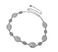 Chaîne de taille élégante en métal style ethnique réglable Accessoires de voyage pour les créateurs de tendances Chaîne de taille en métal, taille unique, Comme décrit, Comme décrit.