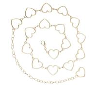 Chaîne de Taille Élégante Femme, Alliage Or, Ceinture Décorative | Chaîne de Taille Love, Style Délicat et Pratique, pour Tankini, Plages, Femme et Lady