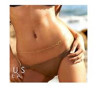 Chaine De Taille PAO2N Ventre simple Chaîne en or Body Bikini Infinity chaîne Plage taille Bijoux et