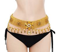 Chaîne de Taille pour Femme Rétalonnage Fringe Fringe Belly Dance Chain de chaîne de carrosserie Accessoires de plage