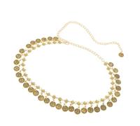 Chaîne de taille réglable en métal, style ethnique, accessoire de voyage pour les créateurs de mode, ceinture de festival de musique, taille unique, Comme décrit, Comme décrit.