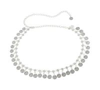 Chaîne de taille réglable en métal style ethnique pour les vacances et les voyages
