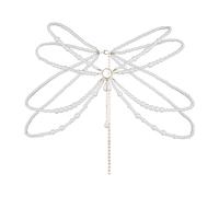 Chaîne de taille réglable en perles dorées multicouches, chaîne de corps pour femme, perles de corps sexy, bikini sexy, ceinture de taille, bijoux pour femmes, robes en jean