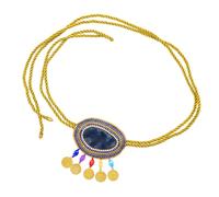 Chaîne de taille tendance bohème avec strass détaillé et réglable pour les femmes recherchant la ceinture élégante de festival de plage, taille unique, Comme décrit, Comme décrit