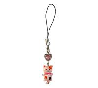Chaîne De Téléphone De Chaton, Pendentif En Charme De Chat, Lanière Pour Chats Pour, Sangle Anti-défaite, Design Décoratif Léger, Multicolore, Pour Sac À Main, Adultes, Sacs, Accessoi