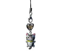 Chaîne De Téléphone De Chaton, Pendentif En Charme De Chat, Lanière Pour Chats Pour, Sangle Anti-défaite, Design Décoratif Léger, Multicolore, Pour Sac À Main, Adultes, Sacs, Accessoi