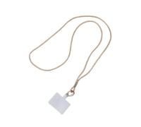 Chaîne de téléphone en strass - Lanière universelle en métal pour téléphone portable - Sangle de cou pour femme