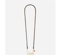 La Coque Francaise Chaîne de téléphone Lou noir et doré 120 cm