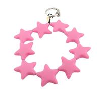 Chaîne de téléphone portable étoile multicolore pour dames, porte-clés étoile à cinq branches, charme élégant, accessoire de décoration de à main polyvalent, chaîne de téléphone polyvalente