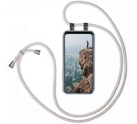 Chaîne de téléphone portable pour Huawei Y6p housse avec bande housse de...