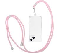 Chaîne De Téléphone Portable Universelle, Dragonne De Téléphone Portable Réglable Avec Patch Universel, Chaîne De Téléphone Portable Pour Étuis De Smartphones Standard, Rose Vif