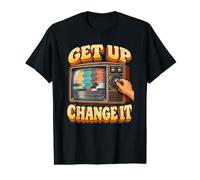Chaîne de télévision rétro avec Design nostalgique T-Shirt Graphique avec Valeur