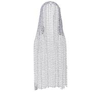 Chaîne de tête en perles artificielles pour la danse du ventre - Pour discothèque, bal masqué, carnaval, coiffe formelle - Accessoire de coiffure pour danse du ventre