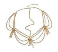 Chaîne de Tête pour Femme Accessoires for cheveux for femmes Bandeau multicouche vintage Chaîne à en cristal