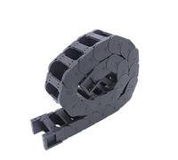 Chaîne de traînage de câble de 1 mètre. Série de type pont J30Q.1.S ouvert des deux côtés(125mm,30x125 mm-FJT)
