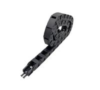 Chaîne de Trainage en Nylon 1 mètre 18x18mm Pièces de transmission Support de câble porte-câble semi-fermé ouvert intérieur ligne de remorquage Machines CNC(R28)