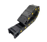 Chaîne de traînée de câble ouvert des deux côtés, série 45, 1 mètre, pièces de Transmission de canal CNC, Type d'étanchéité de ligne de remorquage(R300,45x150 mm)