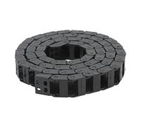 Chaîne de traînée de câbles en nylon - Matériau en nylon durable, usure élevée et résistance à la température, pour CNC et robotique, utilisation en extérieur intérieure,