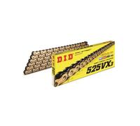 Chaine De Tranmission D.I.D 525 Vx3 Or/Noir 114 Maillons