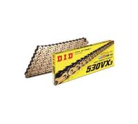 Chaine De Tranmission D.I.D 530 Vx3 Or/Noir 110 Maillons