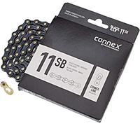 Connex 11sb 5.6 Mm 1/2x11/128 Road/mtb Chain Noir 118 Links Silver