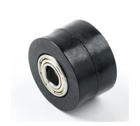 Chaîne de transmission 8 mm/10 mm, poulie, galet, curseur, tendeur, guide de roue for motos de rue RMZ(Black -10mm)