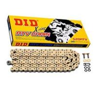 Chaîne de transmission D.I.D 520 ATV2 or/noir 104 maillons n/a G