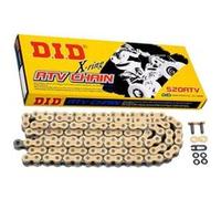 Chaîne de transmission D.I.D 520 ATV2 or/noir 112 maillons n/a G
