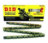Chaîne de transmission D.I.D 520 DZ2 or/noir 112 maillons n/a G