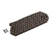 chaîne de transmission de la moto, Chaîne de moto 25H avec maillon principal de rechange for moteur 2 temps 47cc et 49cc, plusieurs tailles, noir et or(25h-136l Black)