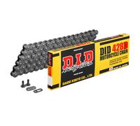 Chaîne De Transmission DID Pas 428 D 140 Maillons Noir À Clip RJ Moto - MF9311