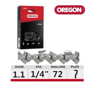 Oregon Chaîne de tronçonneuse compatible Stihl 35 cm (14") 1/4" Low Profile 72 maillons 1,1 mm 24AP