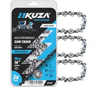Chaîne de tronçonneuse 40,6 cm, pas de 1 cm, calibre 127 cm, 56 maillons d'entraînement, convient pour Husqvarna, Greenworks, Craftsman, Poulan, Homelite, Makita, Jonsered, Echo, 91pj056x, 713-05276