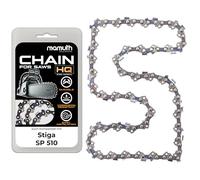 Chaîne de tronçonneuse 40 cm 1,5 mm 66 TG pour Stiga SP 510 - Haute durabilité, dents tranchantes
