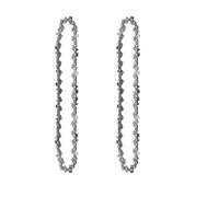 Chaîne de tronçonneuse, Chaîne de tronçonneuse 8 pouces 33DL 3/8 LP, calibre 0,050, 16 dents for l'élagage et l'abattage des arbres fruitiers(8inch 33drive X2)