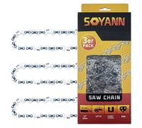 Chaîne De Tronçonneuse Mini 25 Cm, 1/4"" LP, 56 Maillons, Jauge 1,1 Mm