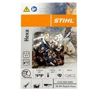 Chaîne De Tronçonneuse ORIGINALE STIHL RAPID HEXA Bar 40 Cm Pas 3/8 60 Maillons