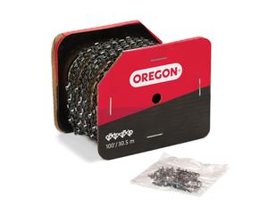 Chaîne de tronçonneuse série 1/4, Micro chisel en rouleau de 30,50 m - OREGON - 25AP100R"