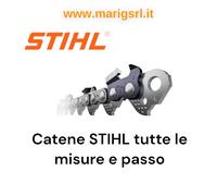 CHAÎNE DE TRONÇONNEUSE STIHL SUR MESURE D'ORIGINE étape 1/4 3/8p 325 3/8 chaq...