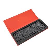 Chaîne De Vélo 10/11/12 Vitesses, Revêtement Titane Doré, Compatible VTT/vélo De Route(11 S Black)