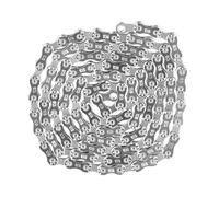Chaîne de Vélo 10 Vitesses 116 Maillons, Chaîne de Vélo 1/2 x 11/128 Pouces, Chaîne de VTT en Acier Spécial pour Courses Sur Route et Montagne, Compatible avec Shimano SRAM (10 vitesses)
