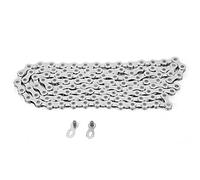 Chaîne de Vélo 10 Vitesses, Chaîne de Remplacement en Acier, Accessoire pour Vélo de Montagne et Route - Résistante à la Rouille, Installation Rapide Sans Outils, Durable et